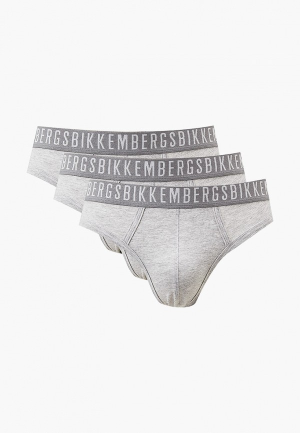 

Трусы 3 шт. Bikkembergs, Серый