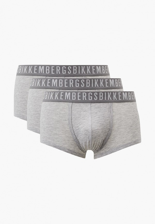 

Трусы 3 шт. Bikkembergs, Серый