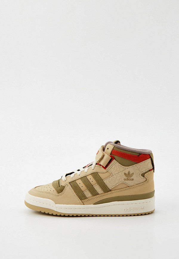 

Кеды adidas Originals, Бежевый, FORUM MID