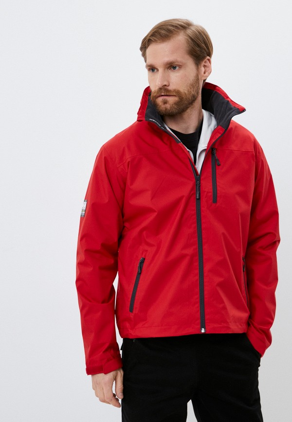 

Куртка утепленная Helly Hansen, Красный, CREW HOODED MIDLAYER JACKET