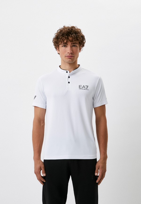 

Поло EA7, Белый, TENNIS PRO