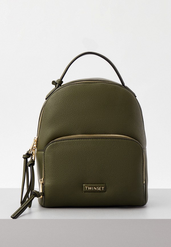 

Рюкзак и брелок Twinset Milano, Хаки