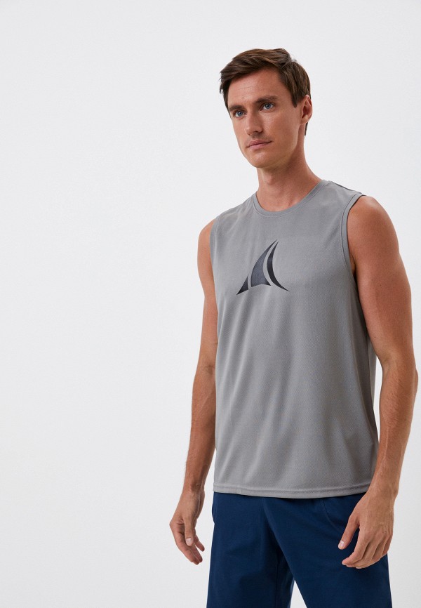 

Майка спортивная Fitleasure, Серый, Muscle Tee