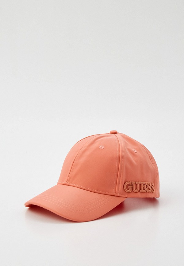 

Бейсболка Guess, Коралловый