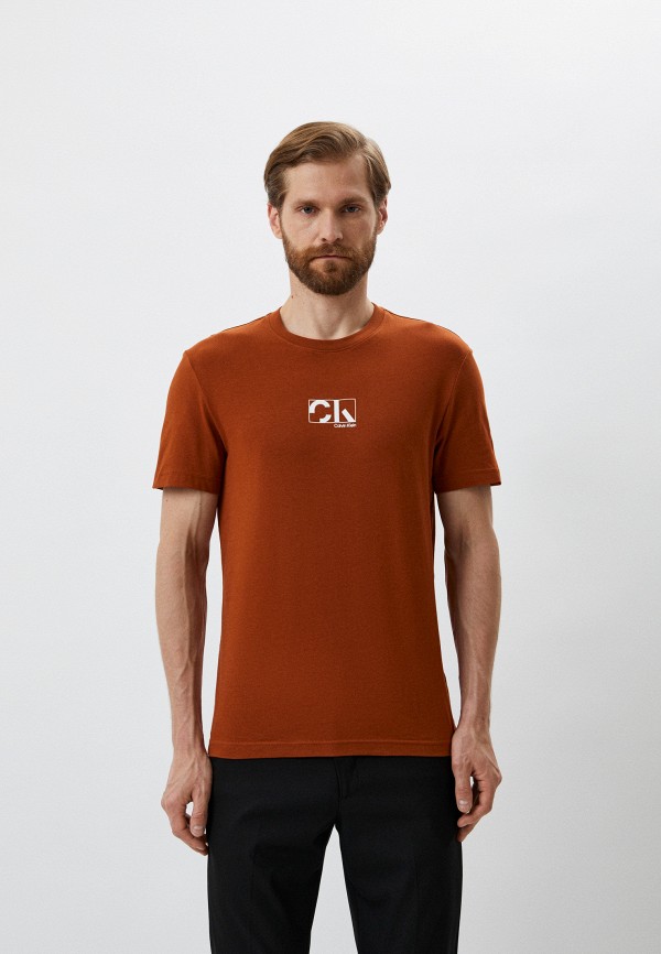 

Футболка Calvin Klein, Коричневый