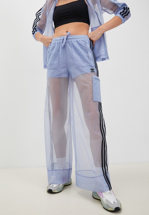 

Брюки спортивные adidas Originals, Голубой, MESH TRACK PANT