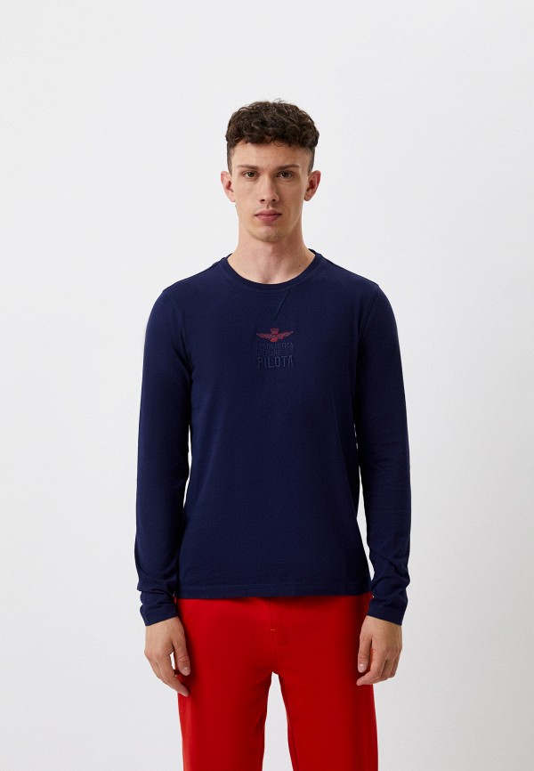 

Лонгслив Aeronautica Militare, Синий