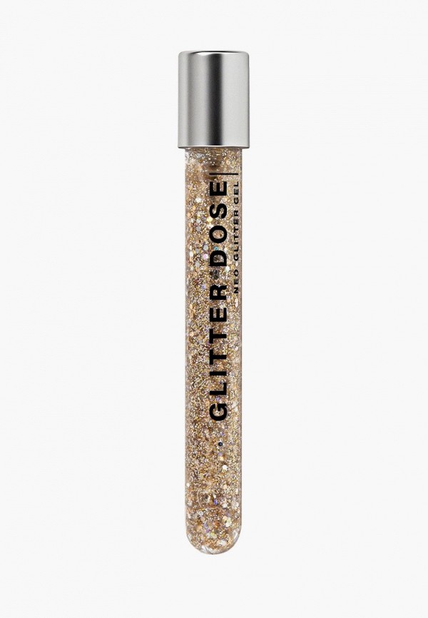 

Блестки Influence Beauty, Золотой, на гелевой основе, универсальные