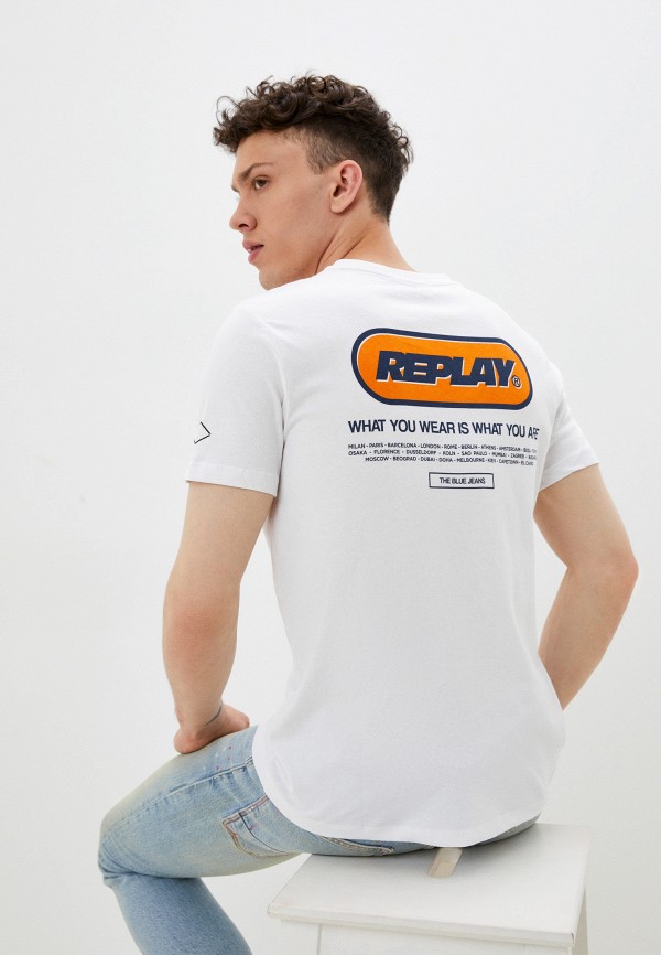 

Футболка Replay, Белый