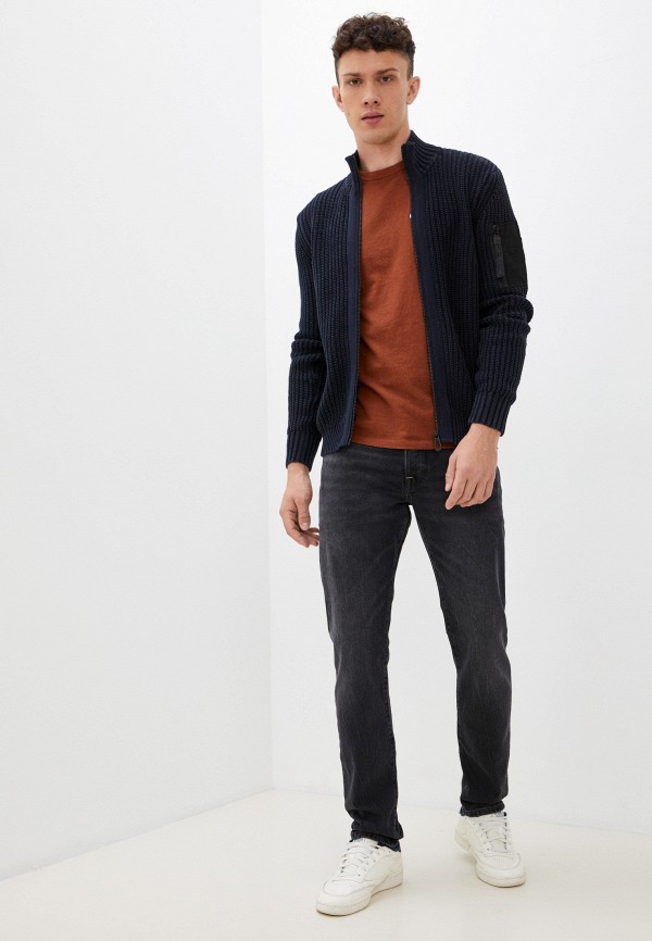 Кардиган Replay синий, размер 52, фото 2