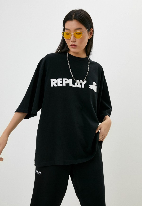 

Футболка Replay, Черный