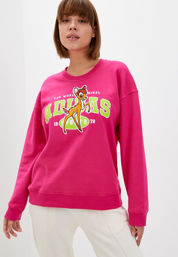 

Свитшот adidas Originals, Розовый, BAMBI SWEATER