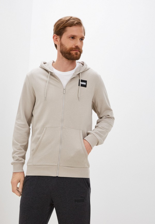

Толстовка PUMA, Бежевый, Full Zip Hoodie