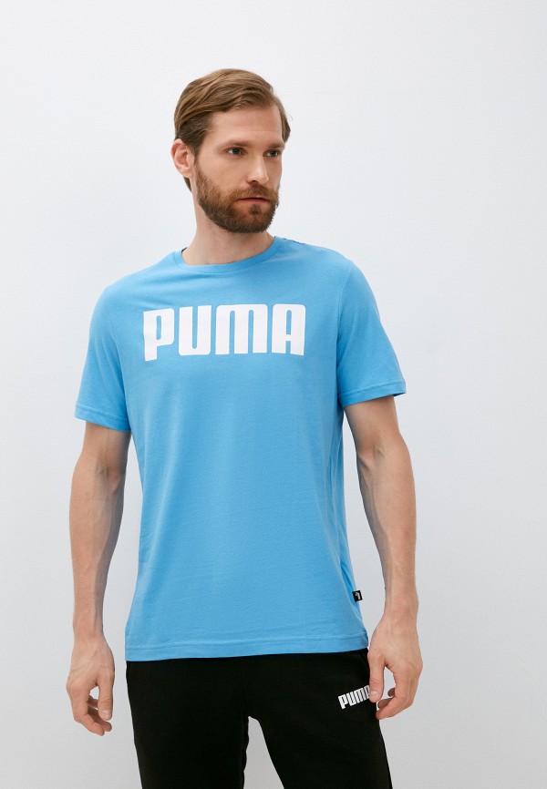 

Футболка PUMA, Голубой, ESS PUMA Tee M
