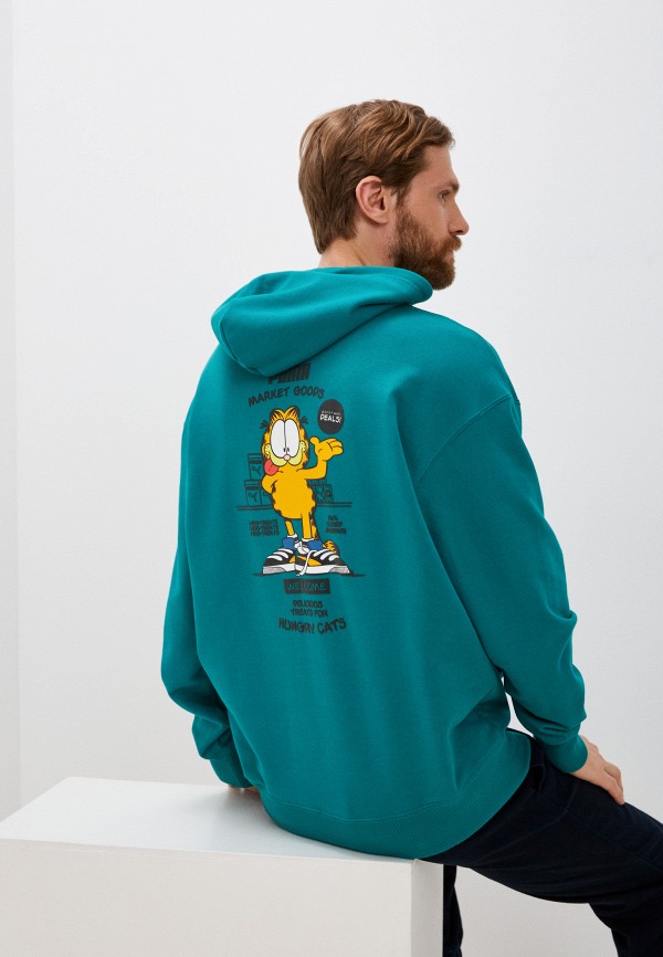 

Худи PUMA, Бирюзовый, PUMA x GARFIELD Hoodie