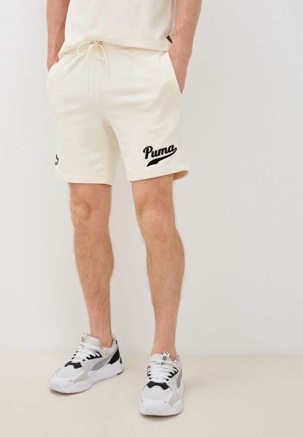 

Шорты спортивные PUMA, Бежевый, Puma Team Shorts 8' TR