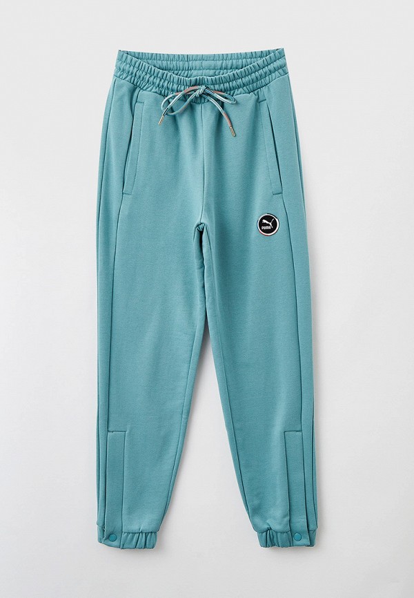 

Брюки спортивные PUMA, Бирюзовый, T7 GO FOR Sweatpants