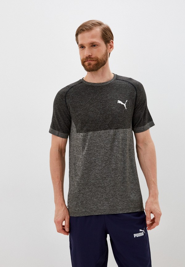 

Футболка спортивная PUMA, Серый, RTG Evoknit Basic Tee