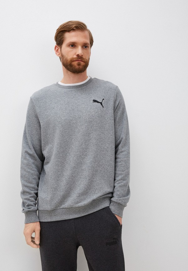 

Свитшот PUMA, Серый, ESS Small Logo Crew
