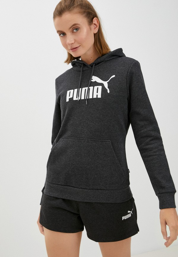

Худи PUMA, Серый, ESS Logo Hoodie