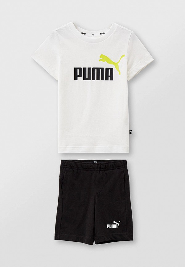 Футболка и шорты PUMA разноцветного цвета