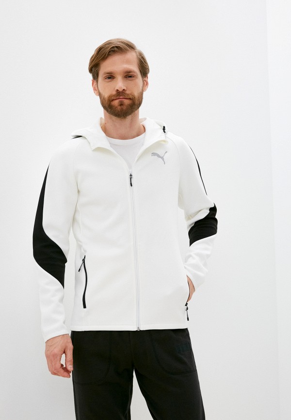 

Толстовка PUMA, Белый, Evostripe Full-Zip Hoodie