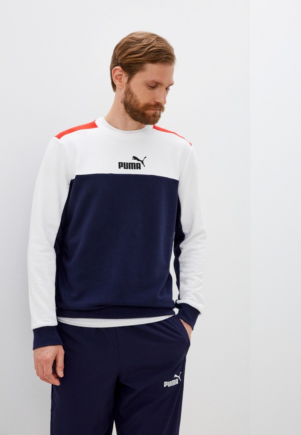 

Свитшот PUMA, Синий, ESS+ Block Crew