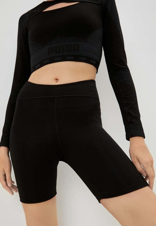 

Велосипедки PUMA, Черный, EXHALE RIB SHORT TIGHT