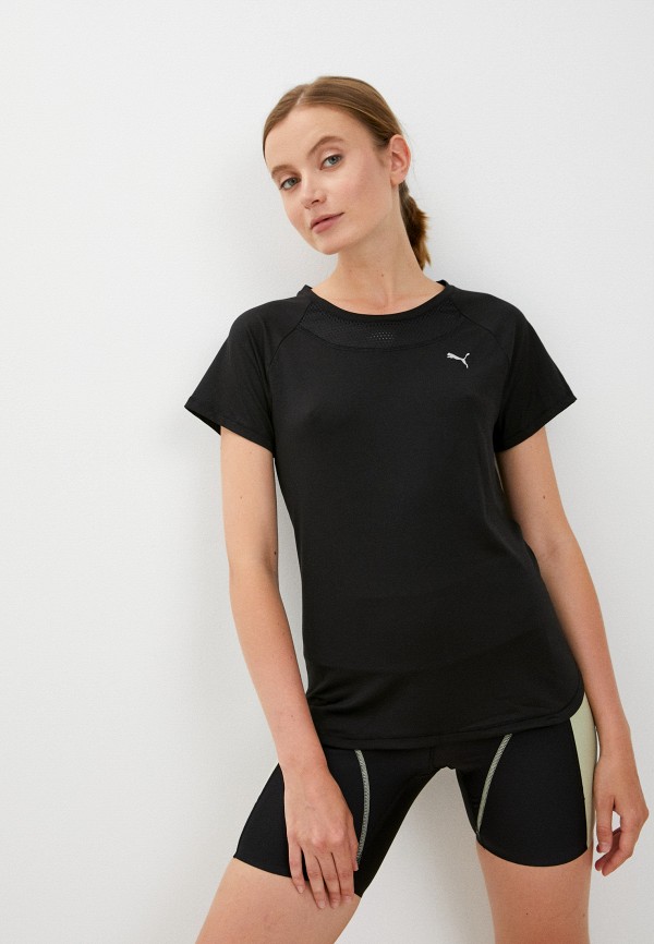 

Футболка спортивная PUMA, Черный, RUN Cloudspun MARATHON TEE W