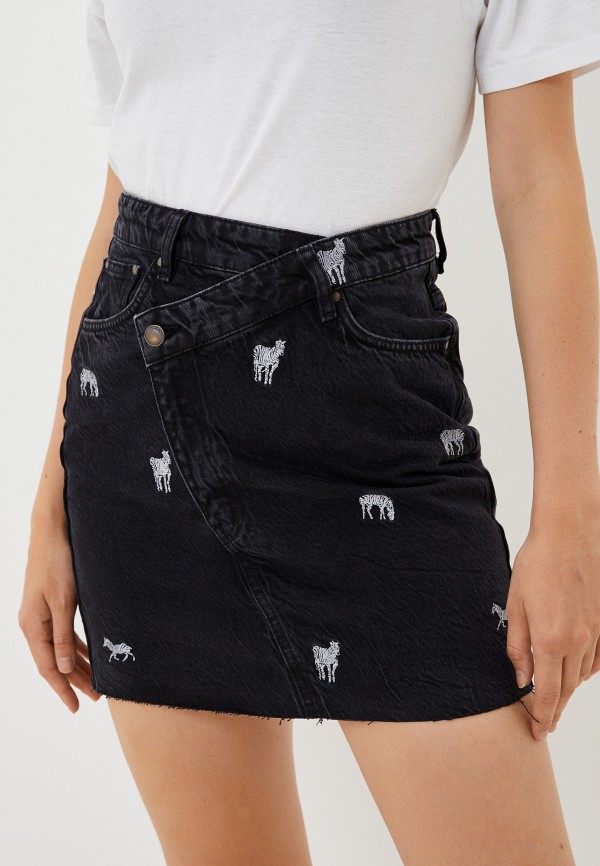 

Юбка джинсовая Desigual, Серый