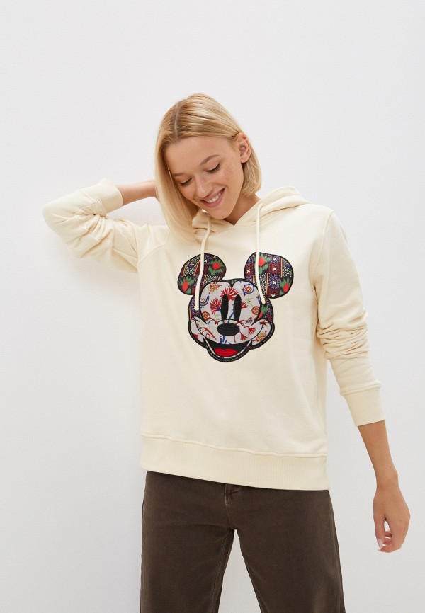 

Худи Desigual, Бежевый, MICKEY MOUSE