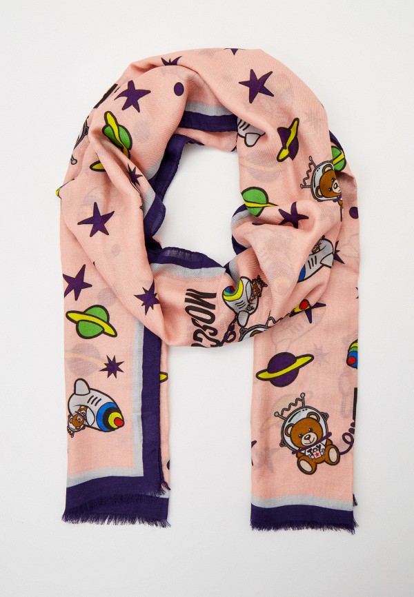 

Палантин Moschino, Розовый