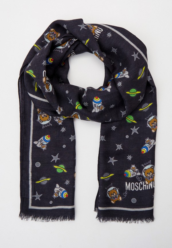 

Палантин Moschino, Черный
