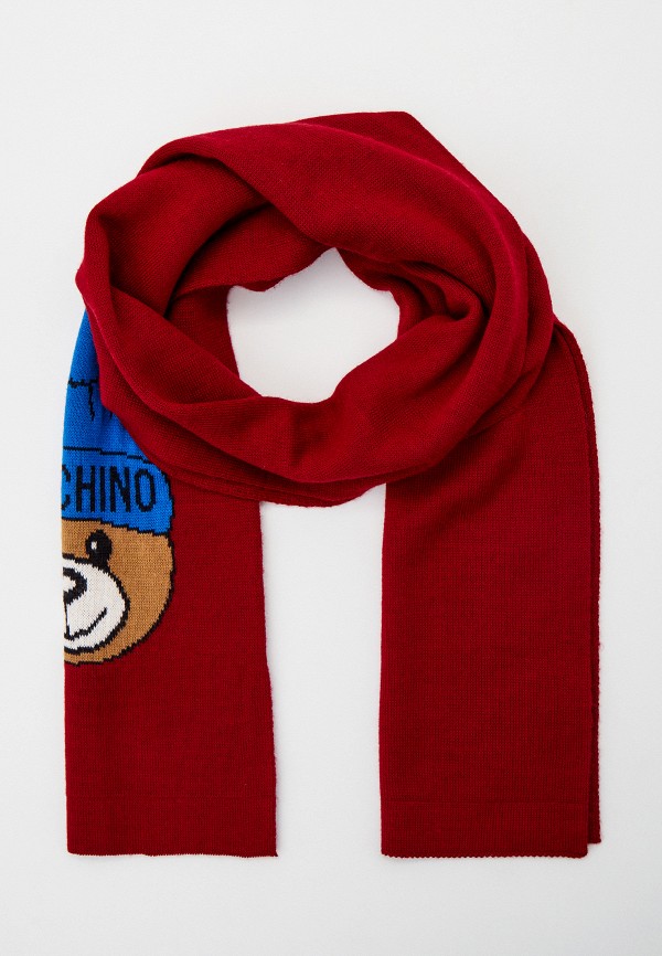 

Шарф Moschino, Бордовый