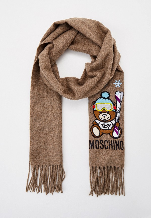 

Шарф Moschino, Бежевый