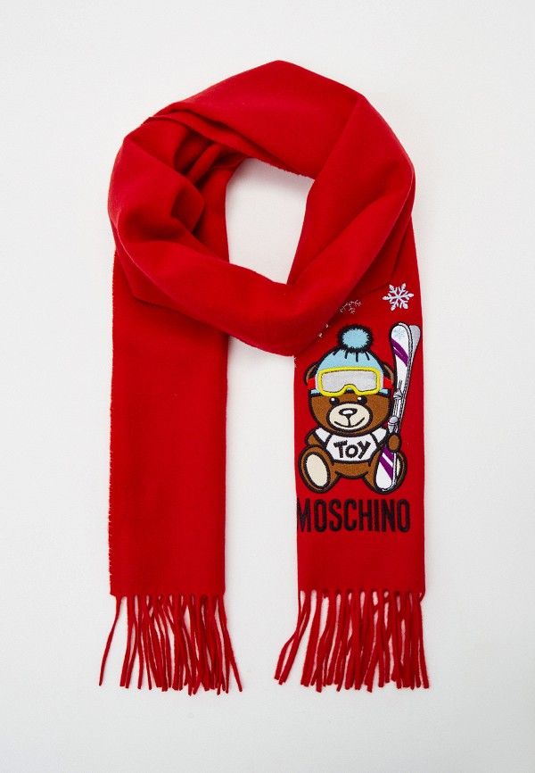 

Шарф Moschino, Красный