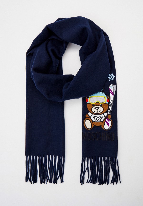 

Шарф Moschino, Синий