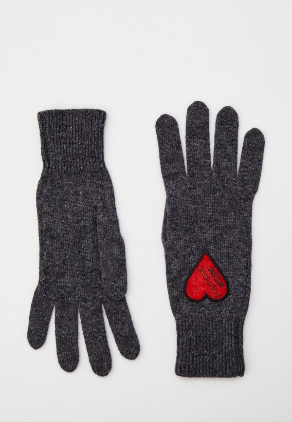 

Перчатки Boutique Moschino, Серый
