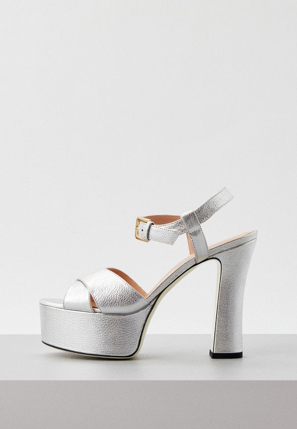 

Босоножки Pollini, Серебряный