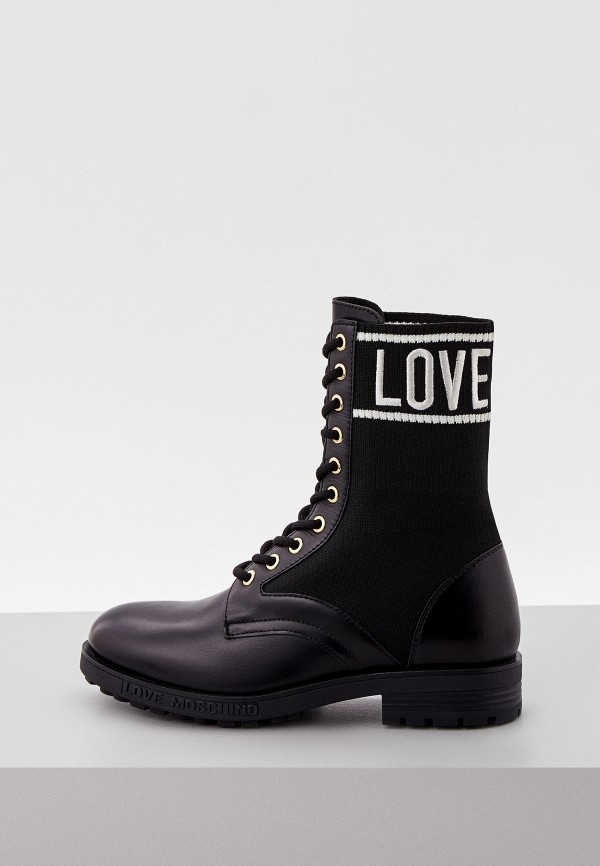 

Ботинки Love Moschino, Черный
