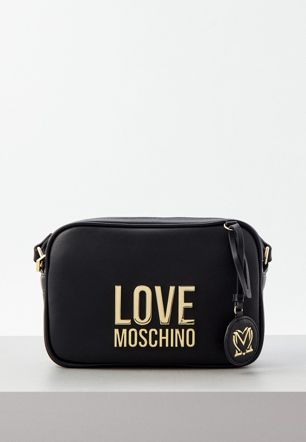 

Сумка и брелок Love Moschino, Черный