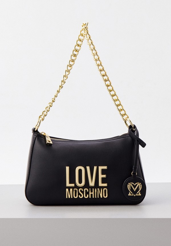 

Сумка и брелок Love Moschino, Черный