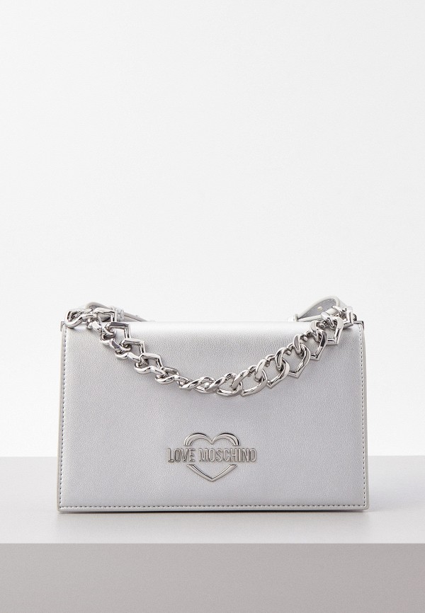 

Сумка Love Moschino, Серебряный