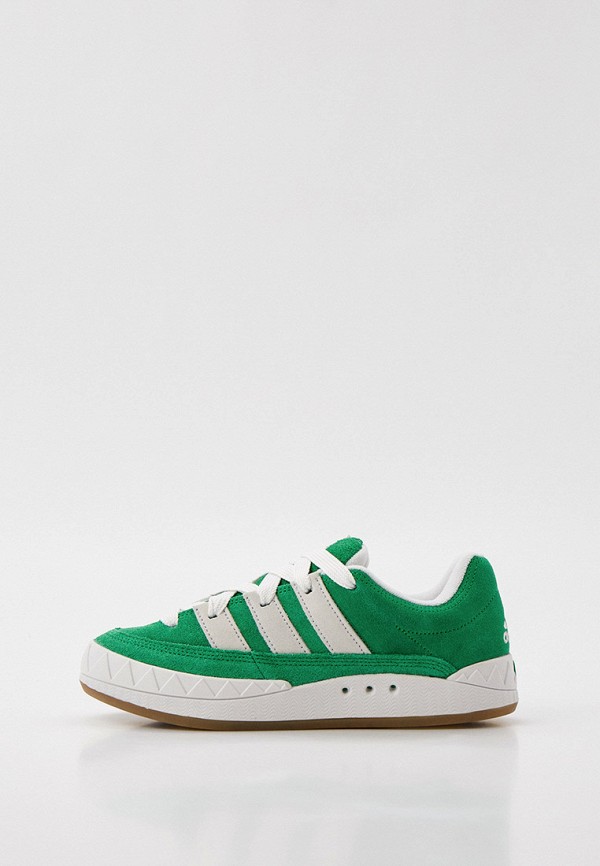 Кеды adidas Originals зеленого цвета