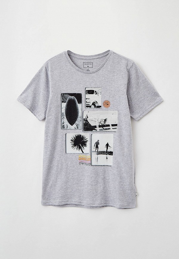 

Футболка Quiksilver, Серый, CUSTOMWEATHEYTH B TEES SZHH