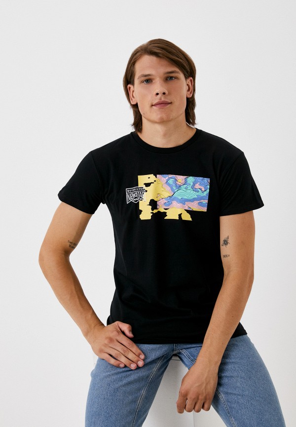 

Футболка Quiksilver, Черный, NSC2FLAXTON21 M TEES KVJ0