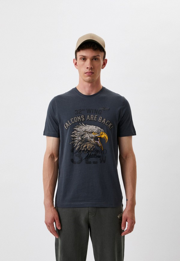 

Футболка Aeronautica Militare, Серый