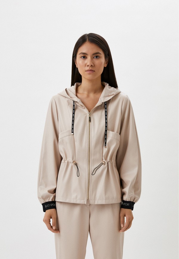 

Куртка кожаная Liu Jo Sport, Бежевый