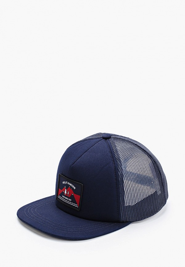 

Бейсболка Helly Hansen, Синий, HH FLATBRIM TRUCKER CAP