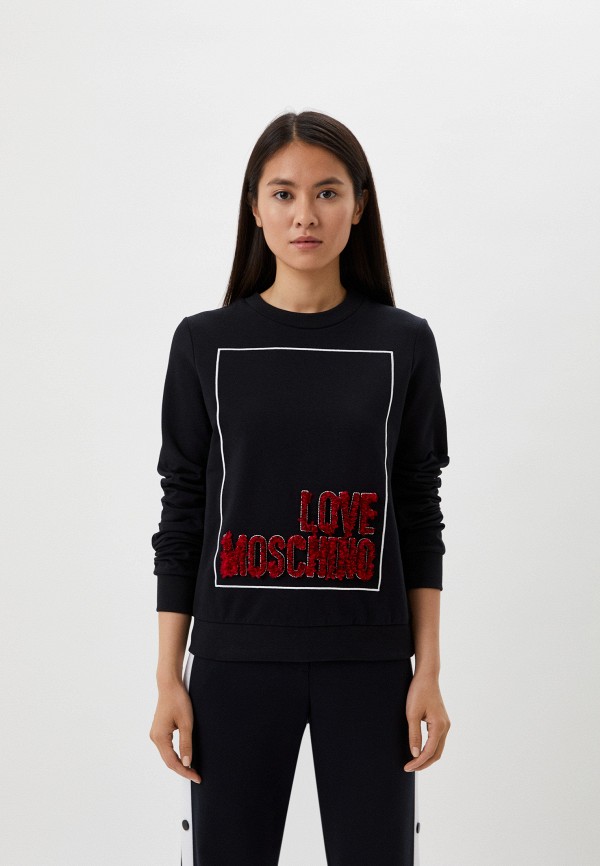 

Свитшот Love Moschino, Черный